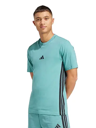ADIDAS | Herren T-Shirt Essentials 3S | petrol
